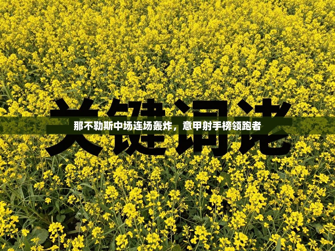 那不勒斯中场连场轰炸,意甲射手榜领跑者 第1张