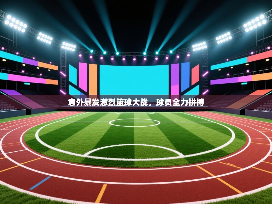 意外暴发激烈篮球大战，球员全力拼搏  第1张